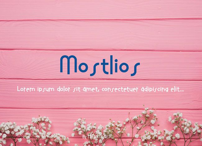 Mostlios example