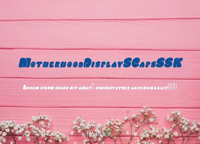 MotherhoodDisplaySCapsSSK example
