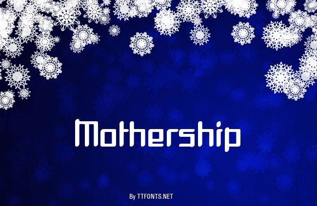 Mothership example