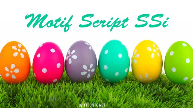 Motif Script SSi example