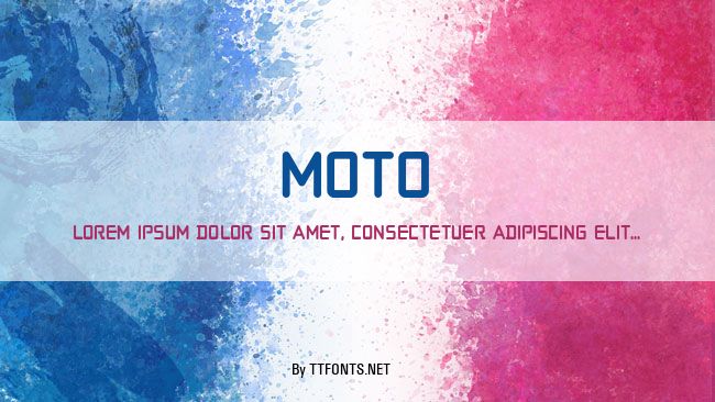 Moto example