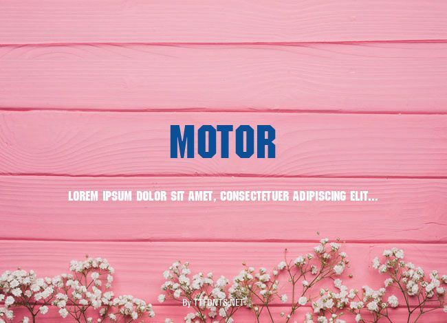 Motor example