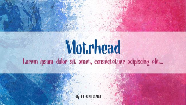 Motrhead example