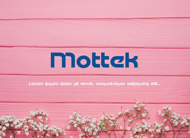 Mottek example