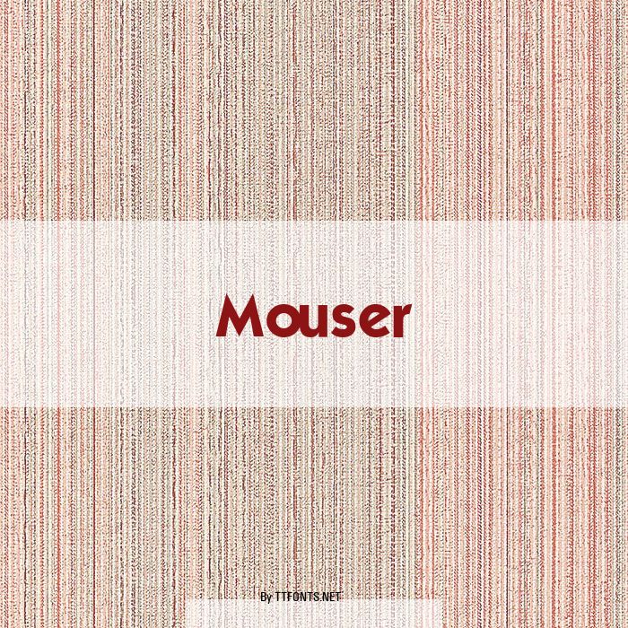 Mouser example