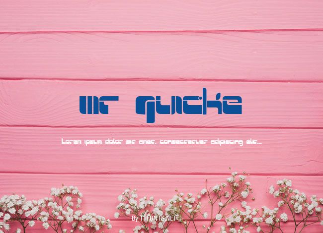 Mr Quicke example