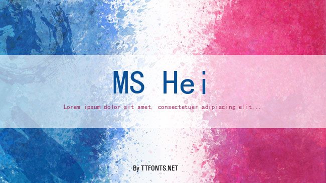 MS Hei example