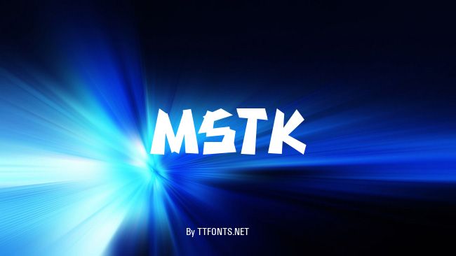 MSTK example