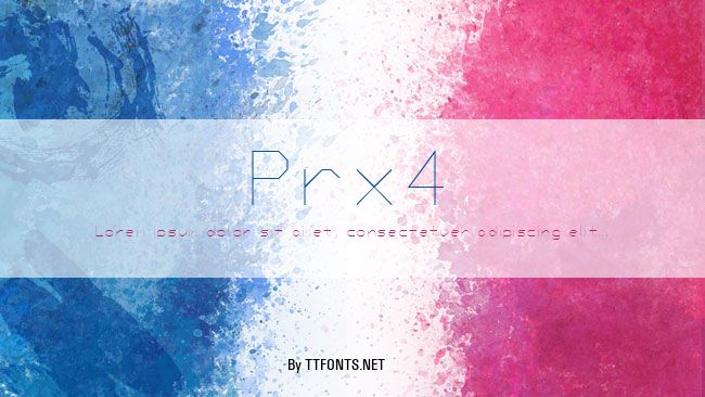 Prx4 example