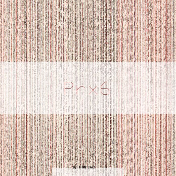 Prx6 example