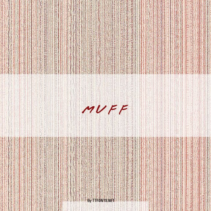 Muff example
