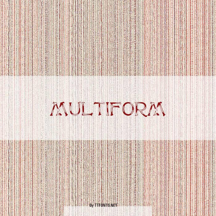 Multiform example