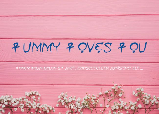 Mummy Loves You example