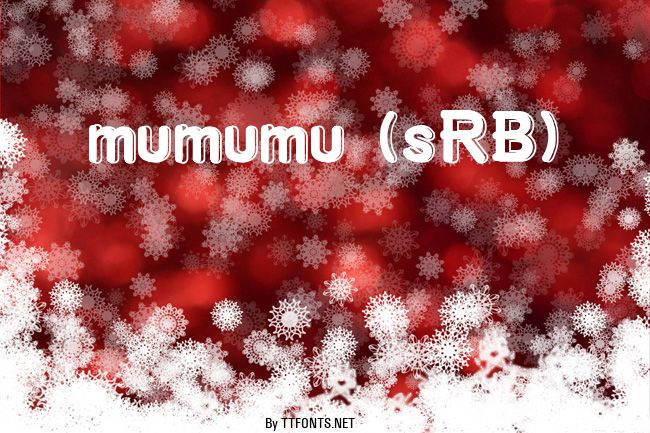 mumumu (sRB) example