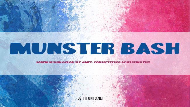 Munster Bash example
