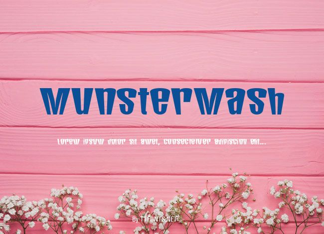 MunsterMash example