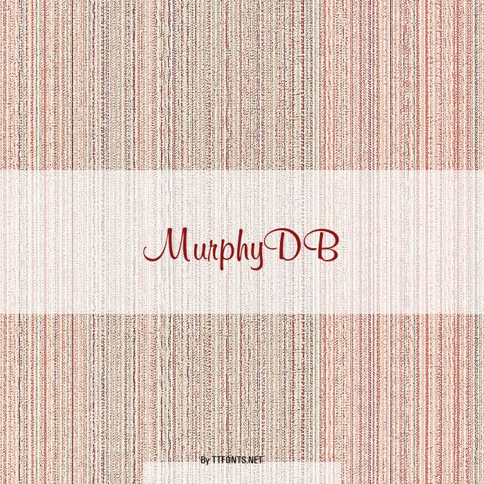 MurphyDB example