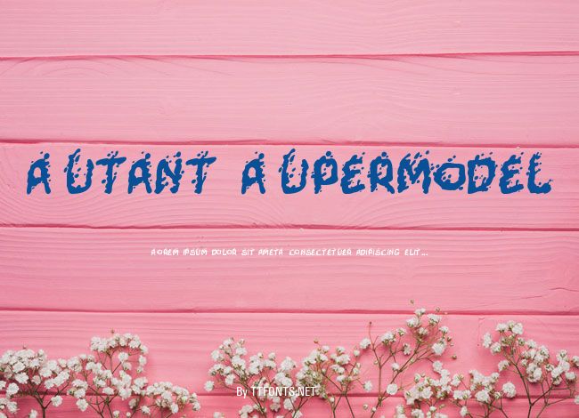 Mutant Supermodel example