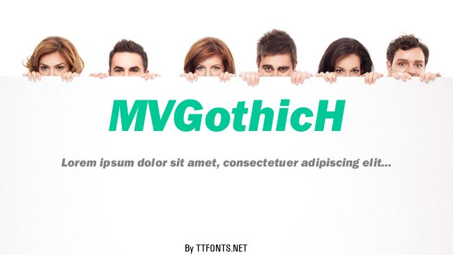MVGothicH example
