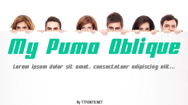 My Puma Oblique example