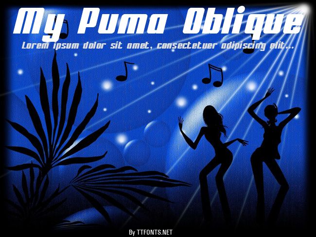 My Puma Oblique example