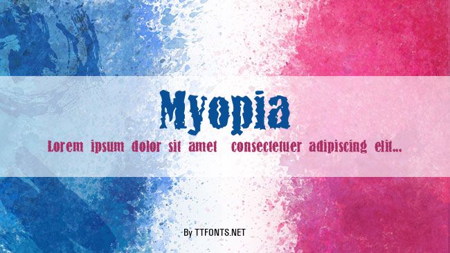 Myopia example