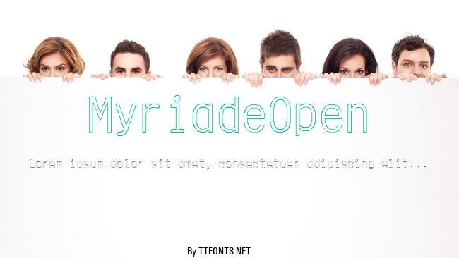 MyriadeOpen example