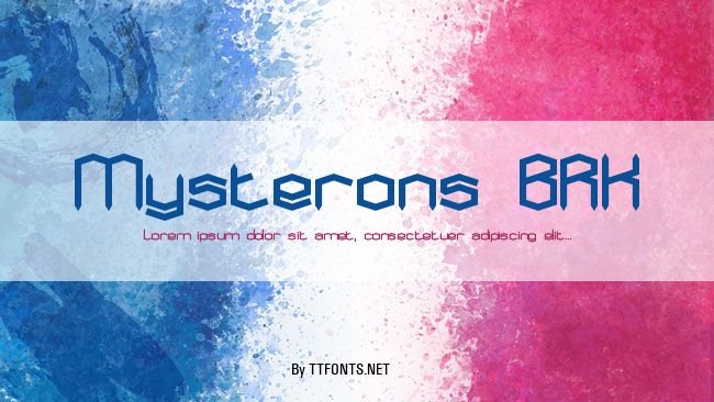 Mysterons BRK example