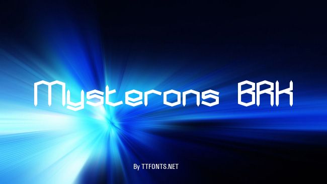Mysterons BRK example