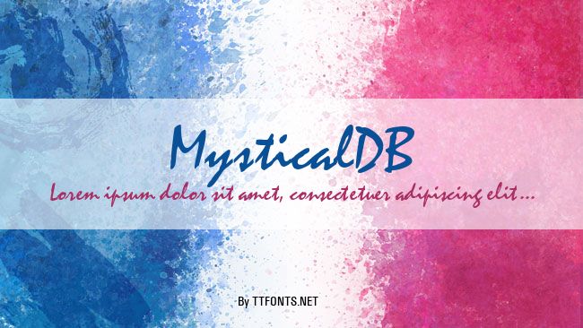MysticalDB example