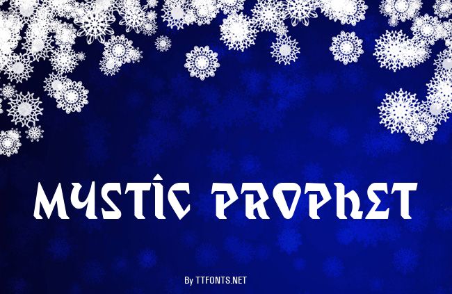 Mystic Prophet example