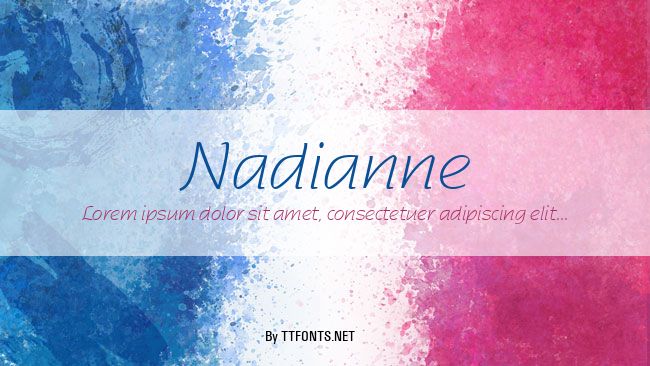 Nadianne example