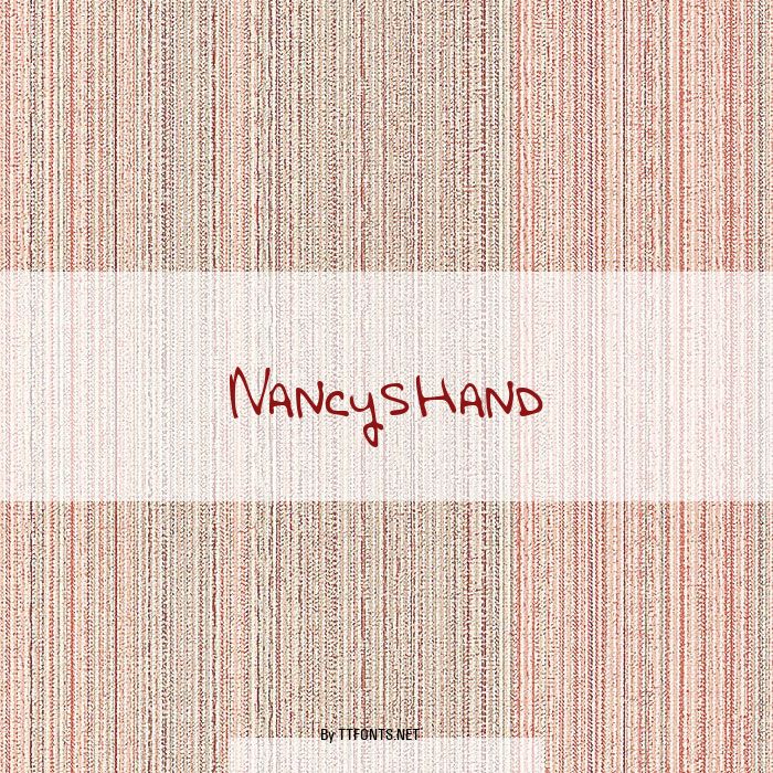 NancysHand example