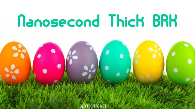 Nanosecond Thick BRK example
