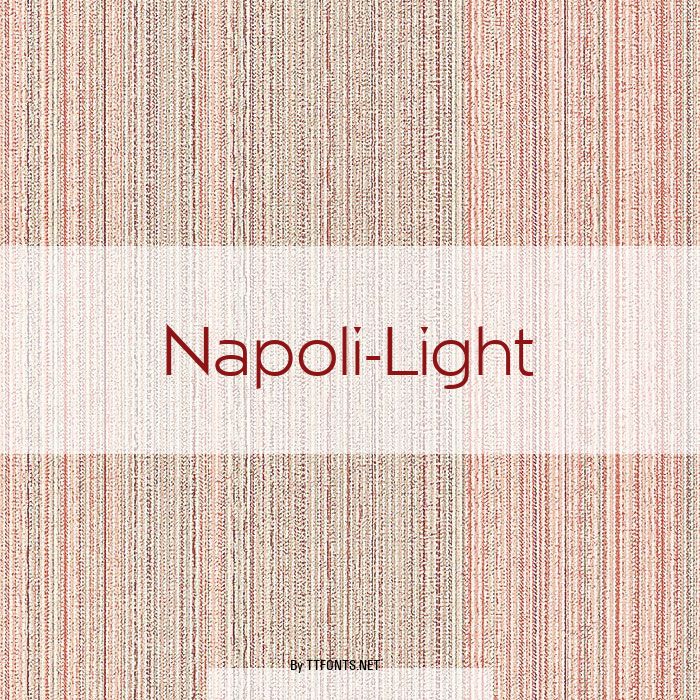 Napoli-Light example