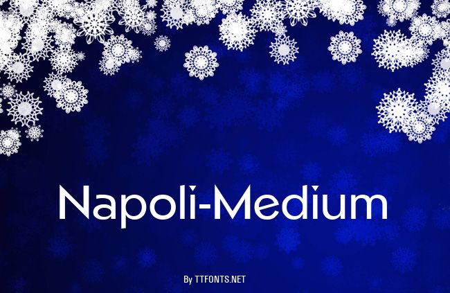 Napoli-Medium example