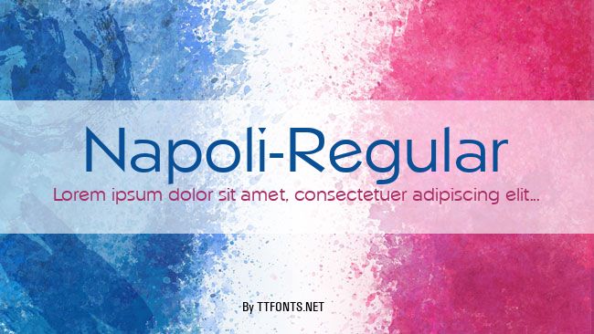 Napoli-Regular example