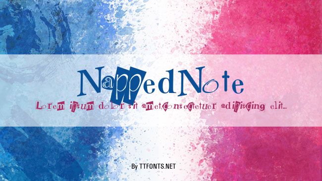 NappedNote example