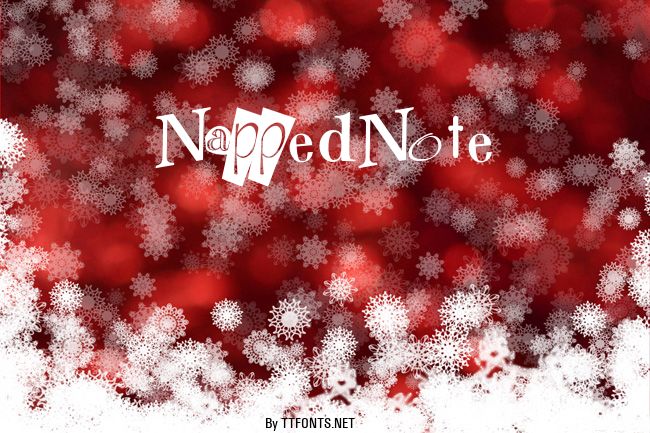 NappedNote example