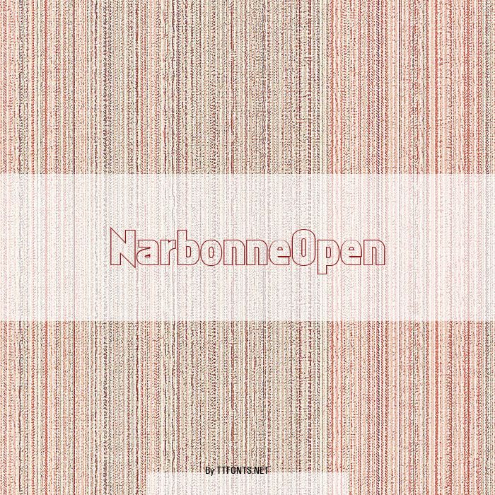 NarbonneOpen example