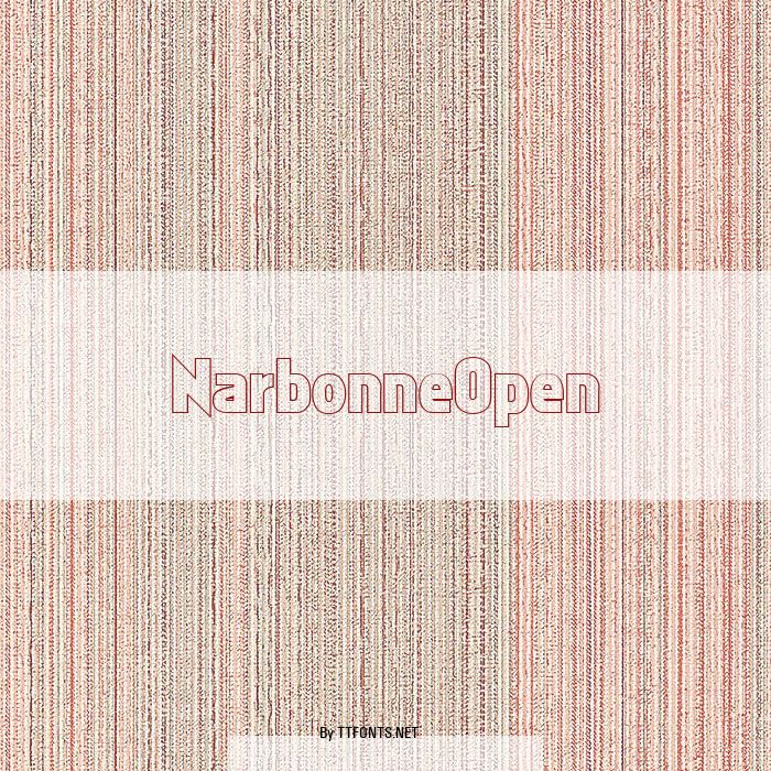 NarbonneOpen example