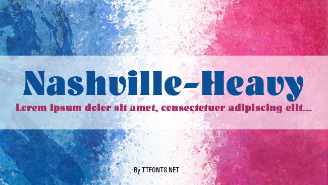Nashville-Heavy example