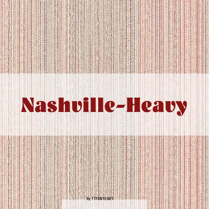 Nashville-Heavy example