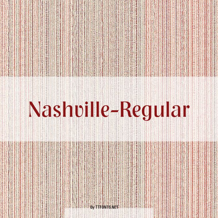 Nashville-Regular example