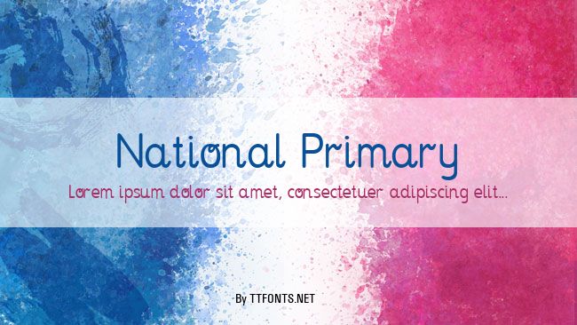 National Primary example