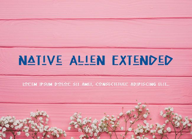 Native Alien Extended example