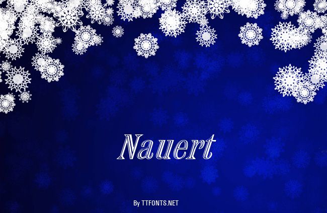 Nauert example