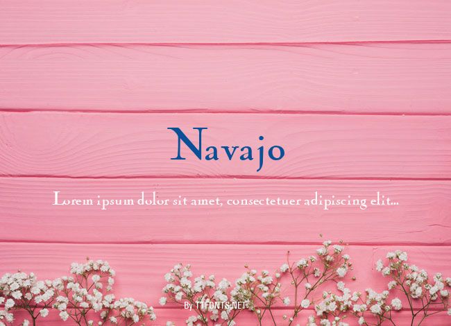 Navajo example