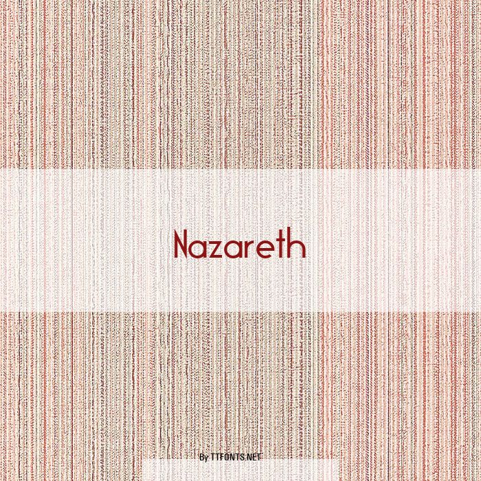 Nazareth example