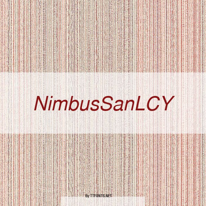 NimbusSanLCY example